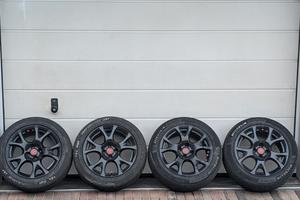 4 Cerchi alfa Romeo 16" 4x98 gommati