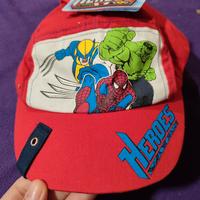 Cappello Marvel Heroes mai usato