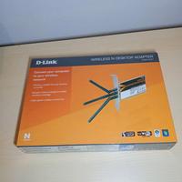 Scheda di rete WIFI per PC  fisso DLINK DWA 547