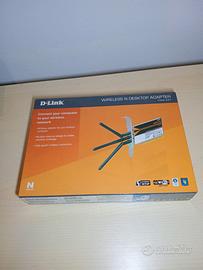 Scheda di rete WIFI per PC  fisso DLINK DWA 547