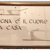 Quadro con scritta fatta a mano