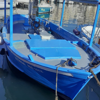 Peschereccio 10 mt con gru idraulico