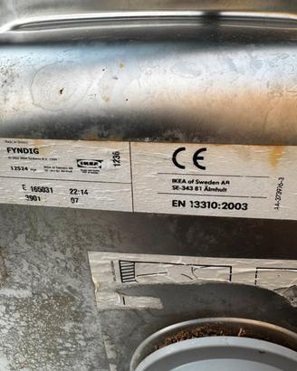 Lavello cucina IKEA FYNDIG completo di miscelatore