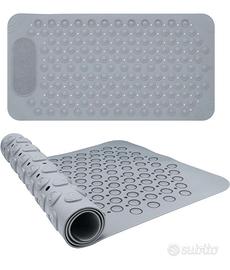 Stock di tappetino doccia con spazzola integrata