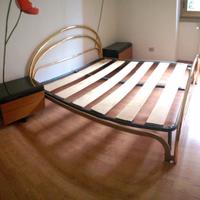 camera da letto con ante scorrevoli a specchio 