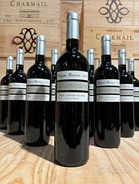 lotto di bottiglie di vino francese Bordaux