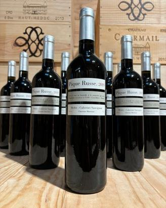 lotto di bottiglie di vino francese Bordaux