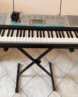Pianola Casio LK-220 tasti luminosi con stand