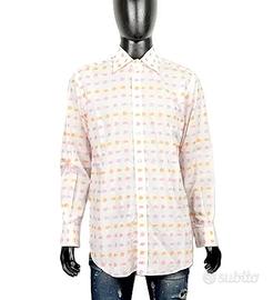Etro Milano Camicia Uomo 41 L Fantasia Paisley