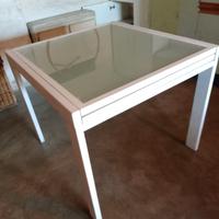 Tavolo allungabile con struttura in ferro vernici 