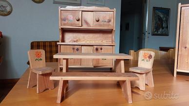 Mobili giocattolo anni 70 