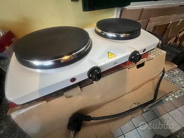 Fornello elettrico doppia piastra