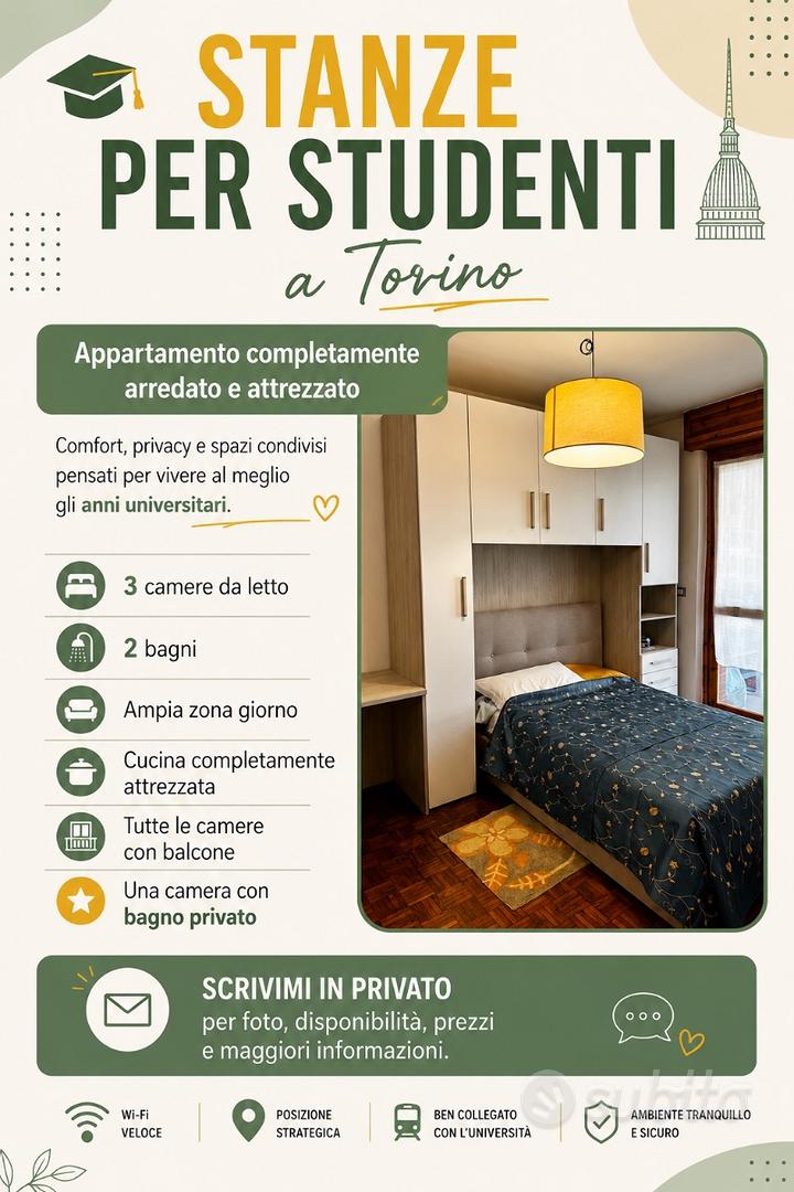 Stanza singola a Torino