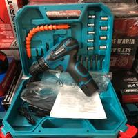 Trapano a batteria 18V + accessori