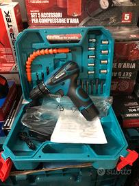 Trapano a batteria 18V + accessori