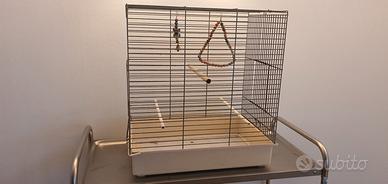 grande gabbia voliera esotici pappagalli