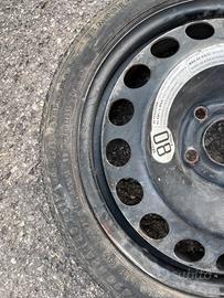 Ruota do scorta continental T125/70 R16