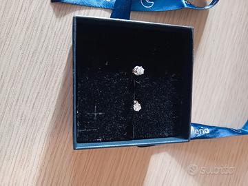 orecchini  punto luce in argento nuovi