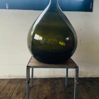 Antica damigiana in vetro soffiato (10)