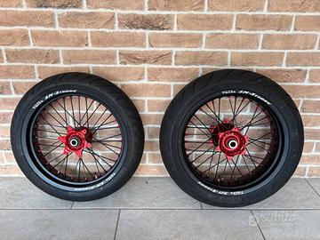 cerchi motard faba da 17 per xe/yz