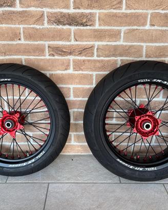 cerchi motard faba da 17 per xe/yz