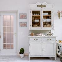 Credenza Shabby Chic Bianco Caldo