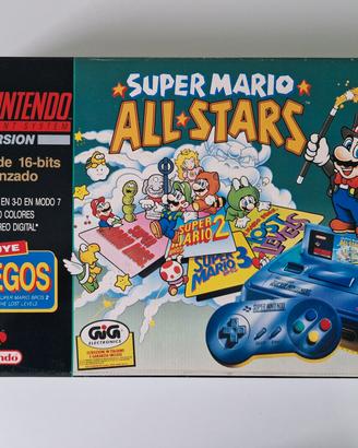 Super Nintendo snes Super Mario All-Stars  comple