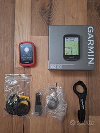 Garmin Edge 830 agganci cover rossa ciclismo