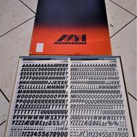Trasferibili 20 fogli 40cm x 32 cm Mecanorma
