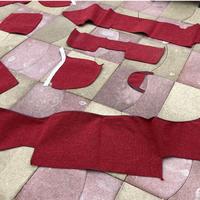 Porsche 356 B Cabriolet Set Moquette Rossa 403