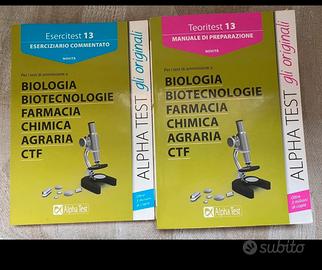 Libri Alpha Test + eserciziario