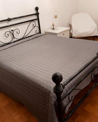 letto ferro battuto più materasso