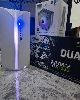 PC Gaming Total White | i5 16GB GTX1060 | Testato