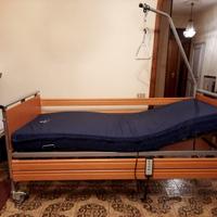 Letto Ortopedico Elettrico + materasso antidecu