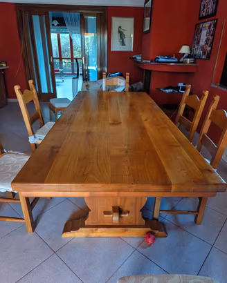 TAVOLO IN LEGNO MASSELLO