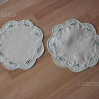 2 Centrini verde Acqua