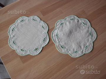 2 Centrini verde Acqua