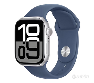 swatch 10 apple gps aperto dalla scatola solo per