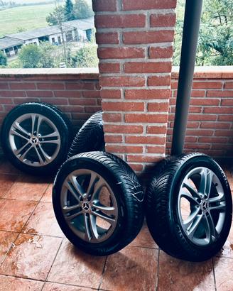 Gomme Michelin con Dischi in lega Mercedes Origina