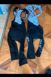 Completo ciclismo estivo e salopette 3/4