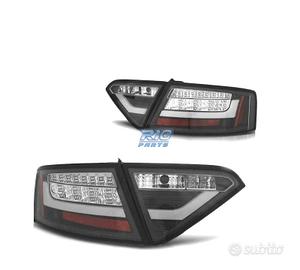 FANALI A LED BAR NERI PER AUDI A5 07-11