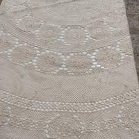 COPRITAVOLA FATTO A MANO ALL’UNCINETTO, IN COTONE 