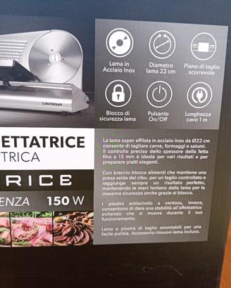 Affettatrice elettrica Doctrolux 150w