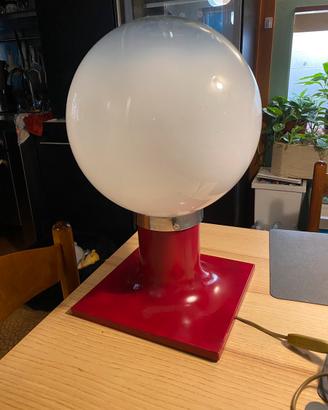 Lampada da tavolo vintage Space Age anni 70.