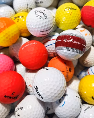 Lotto 96 palline da golf