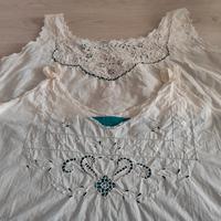 Camicie da notte ricamate anni '30