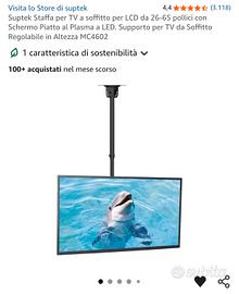 Staffa per TV a soffitto Suptek MC4602