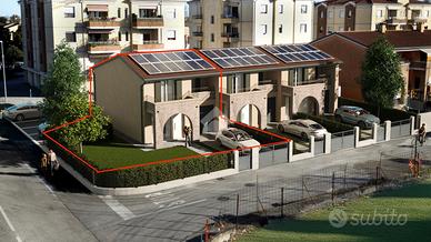 VILLA A SCHIERA D'ANGOLO A CEGGIA