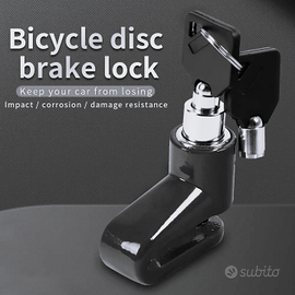 Bloccadisco per moto e bici