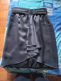 gonna in viscosa, taglia s. 